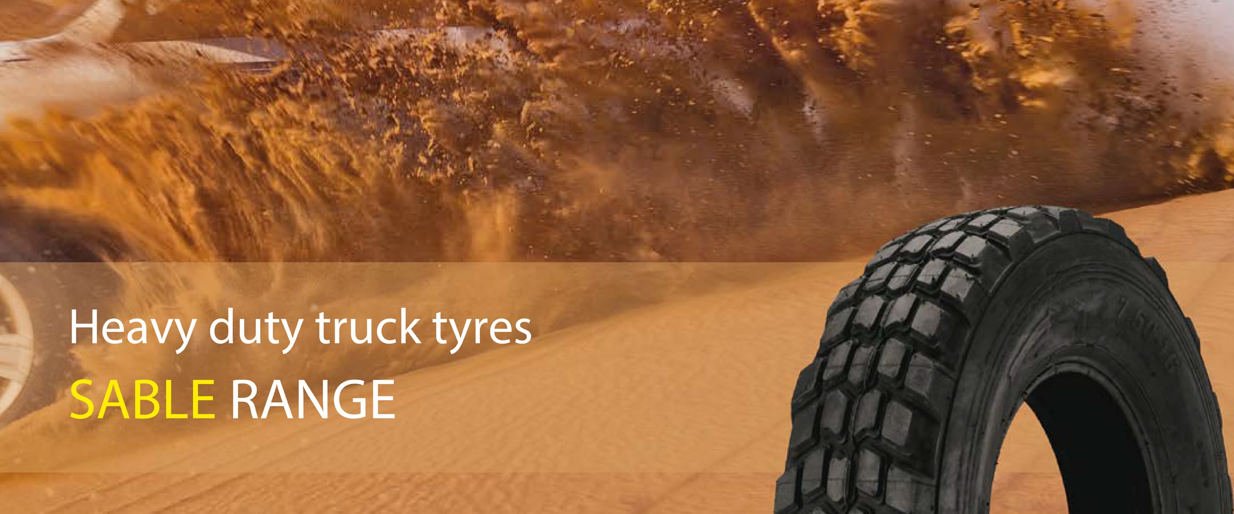Heavy duty truck tyres - SABLE RANGE
